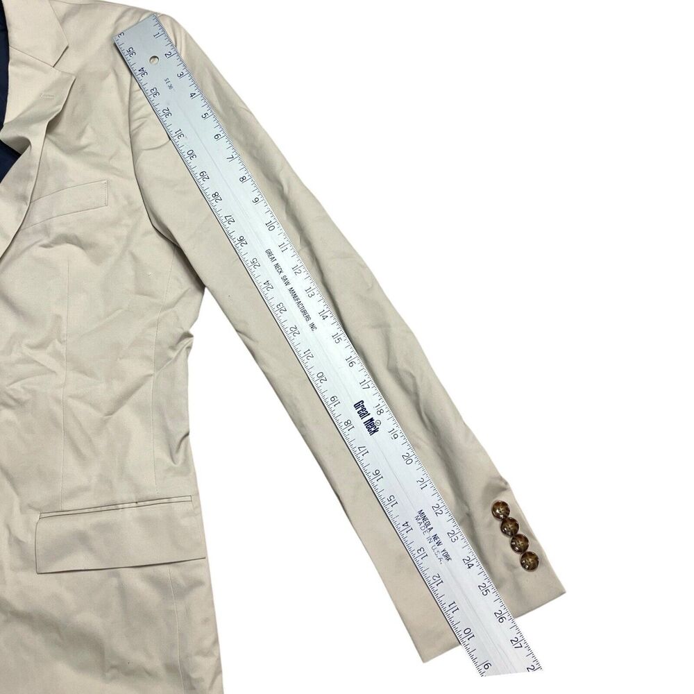 J Crew‎ Men's 40L Thompson Stretch Suit Jacket Stretch Chino Chic Preppy BA491 - Picture 10 of 14